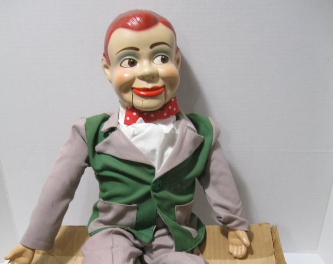 Vintage Jerry Mahoney Ventriloquist Doll & Original Box 1956 Etsy