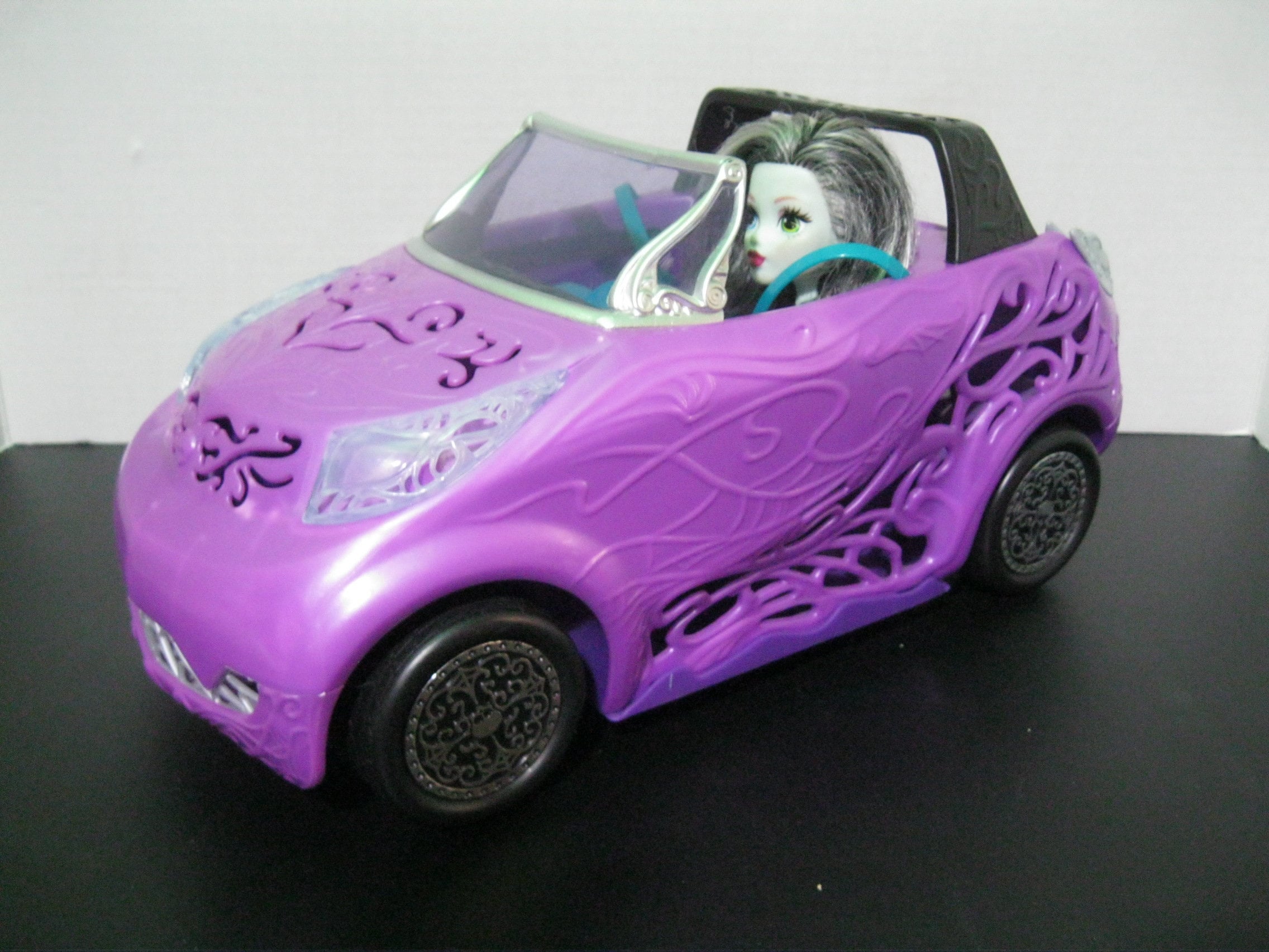 Monster High Purple Toy Car Convertible City of Frights & Frankie Stein  Doll -  Sweden
