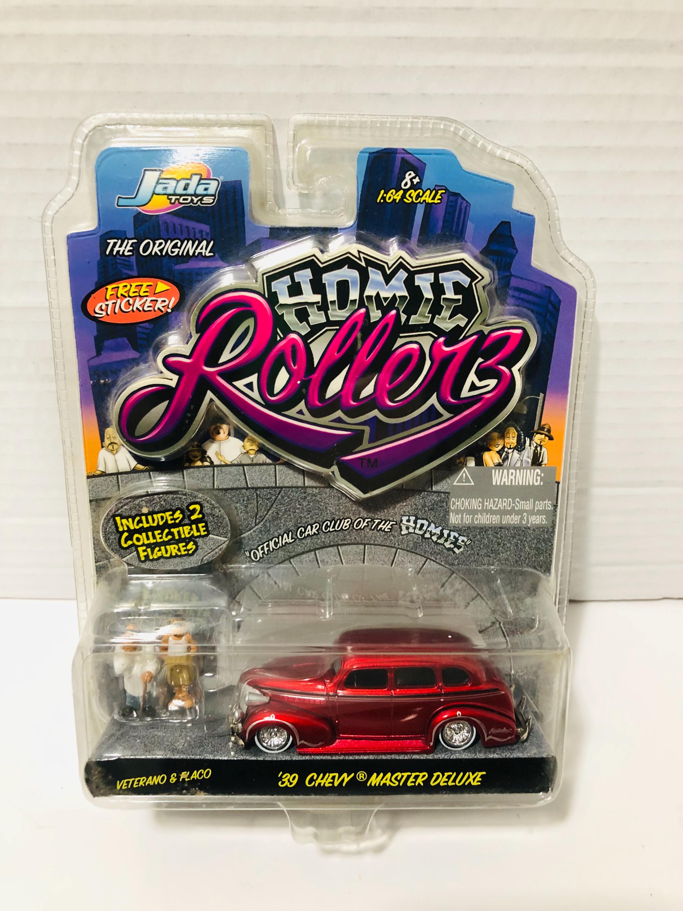 Homies Jada Toys Homie Rollerz '39 Chevy Master Deluxe, Veterano
