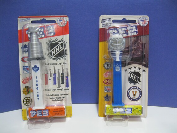 Toronto Maple Leafs Stanley Cup Pez Dispensers Lot Of Two Etsy