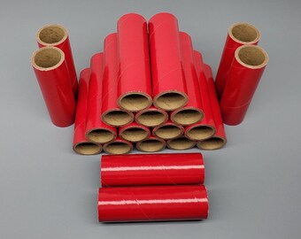 20pc Red Tube 1" x 4" x 1/8" (37mm) Thick Wall