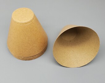 10pc 4" Paper Lift Cups for Firework Ball Shells