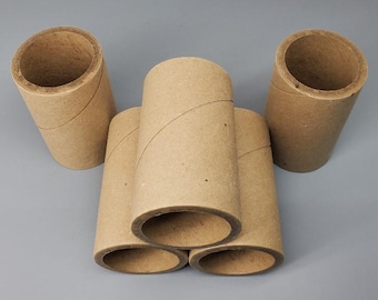 5pc Fireworks Paper Cardboard Tubes 2" x 4" x 1/4" Heavy Walled