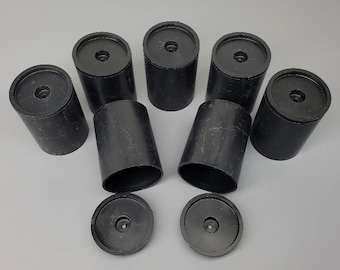 10pc 2-1/2" Fireworks Pyro Plastic Can Shell Mortars