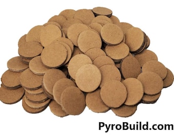 100pc 23/32" Fireworks Paper Disc Plugs Caps For Tube (Fits our 26.5mm Tubes)