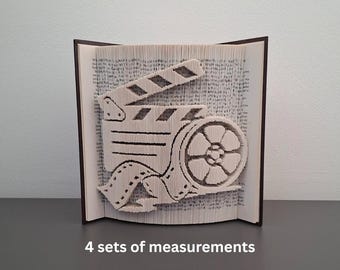 Pattern Only - Baking Book Fold - cut and fold - book folding pattern art, 467 pages, PDFs, download, cooking, cakes, baking book pattern