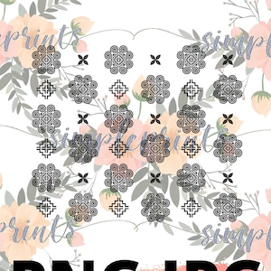 Hmong Design, Hmong Digital, Hmong Print, Hmong Symbols Design 3
