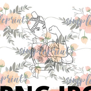 Hmong Design, Hmong Digital, Hmong Print, Hmong Woman, &quot;Strong&quot;