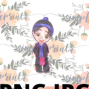 Hmong Design, Hmong Digital, Hmong Print, Hmong Boy 11