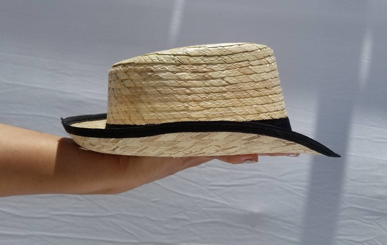 Sombrero de paja Casanova para niños pequeños, hecho a mano en México  tamaño general aprox. 10 x 9 pulgadas donde la cabeza se encuentra entre 19  y 20 iches -  México