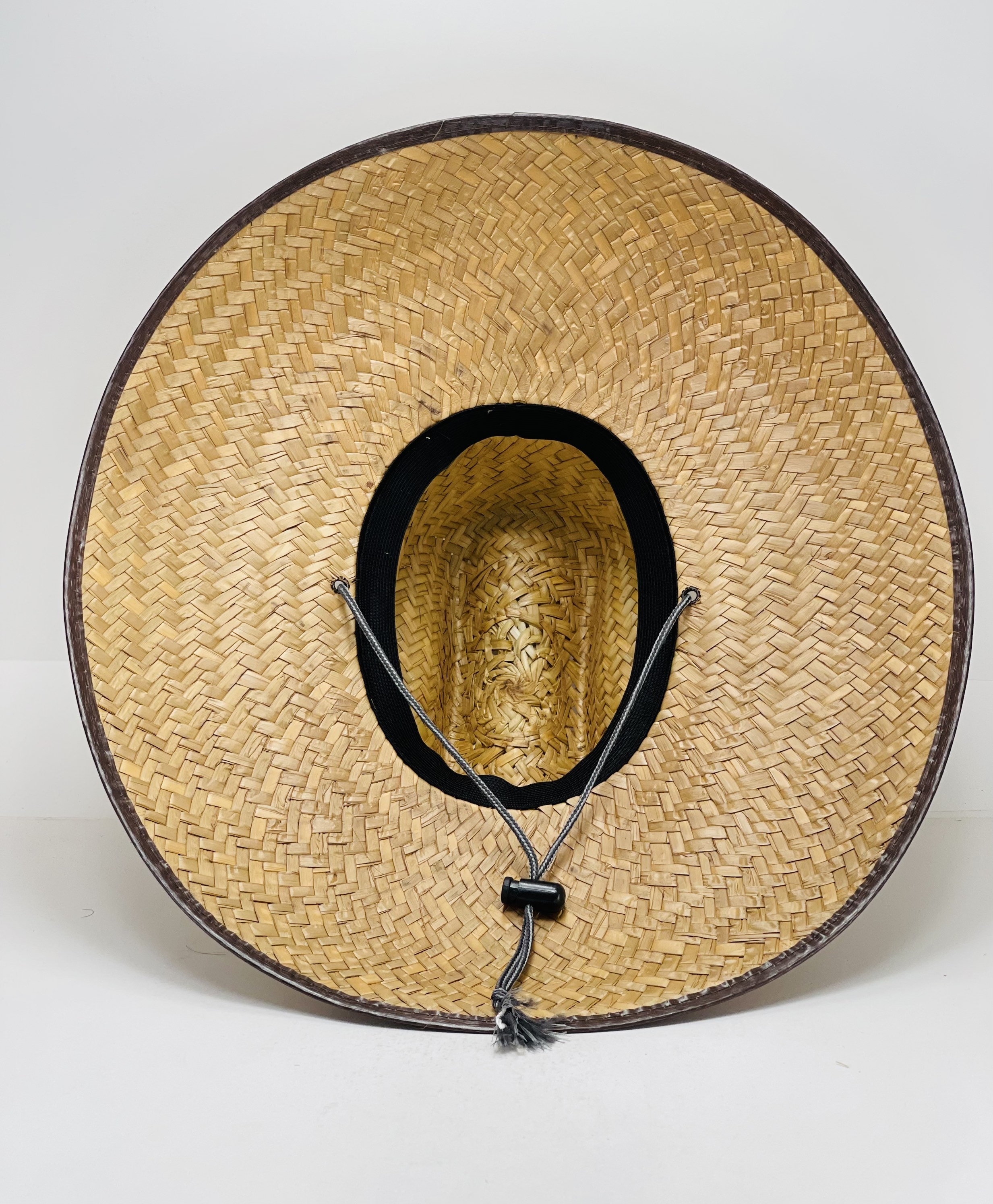 Gardening & Fishing Straw Hat, Brim Size 5.75” In. Inside
