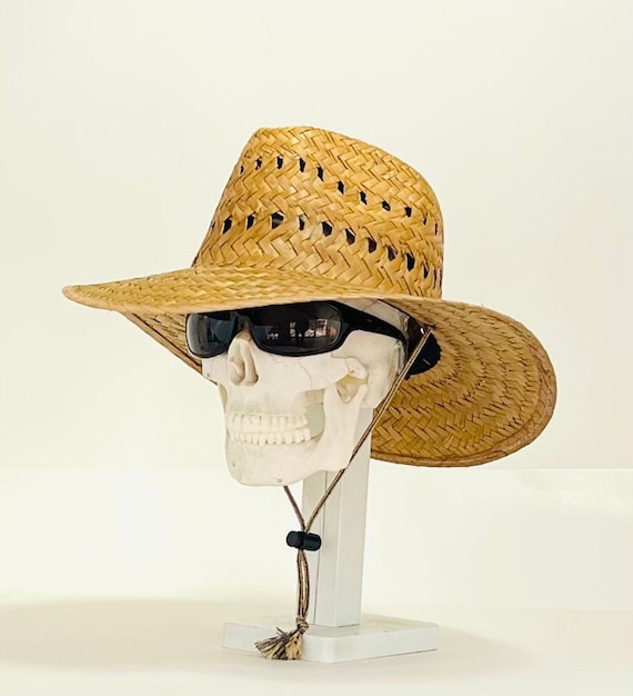 Indy-j. Straw Hat, Brim 3.50 In. Great for Any Outdoor Activities