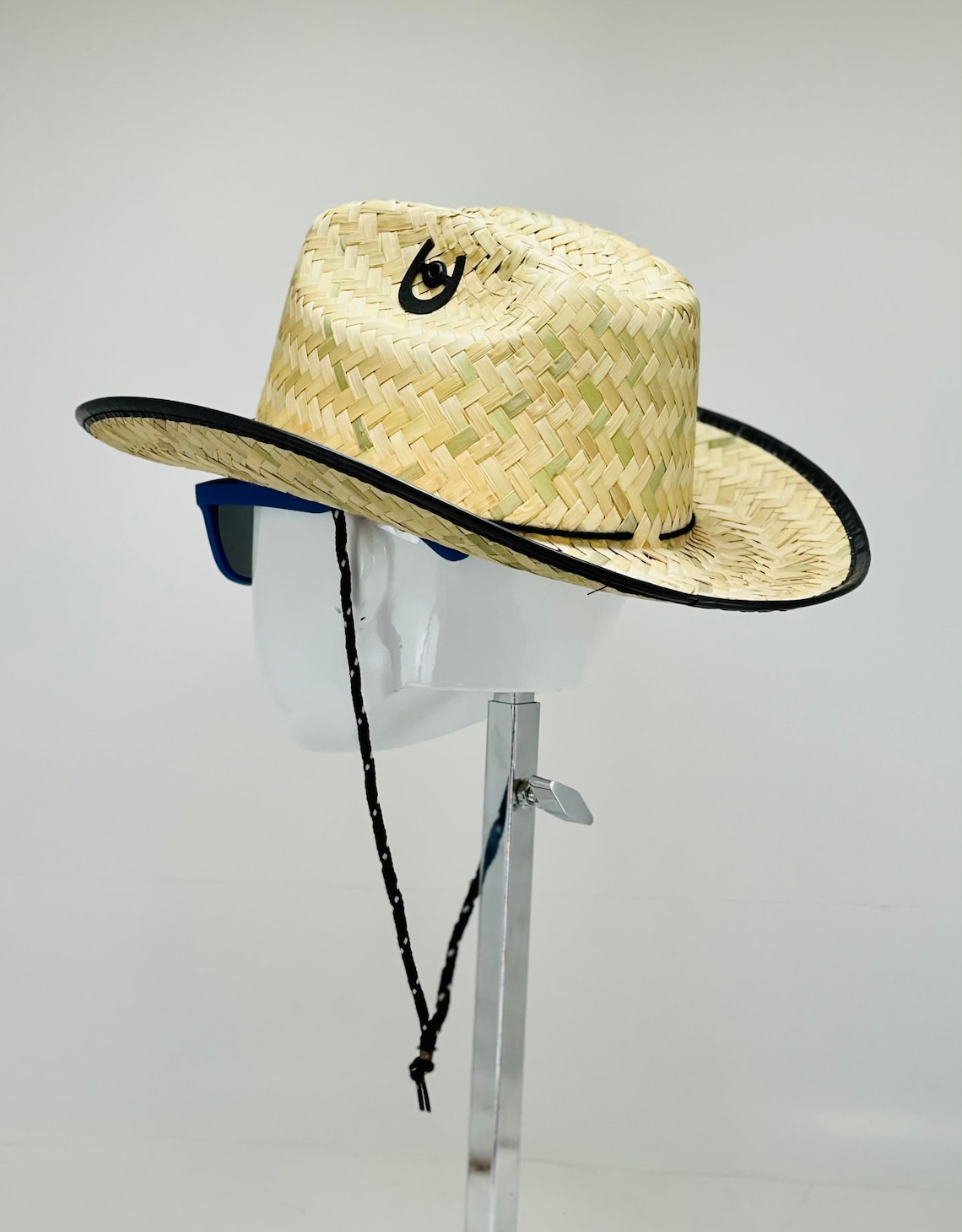 KIDS Sheriff Cowboys Straw Hat Pink Trim With Pink Etsy