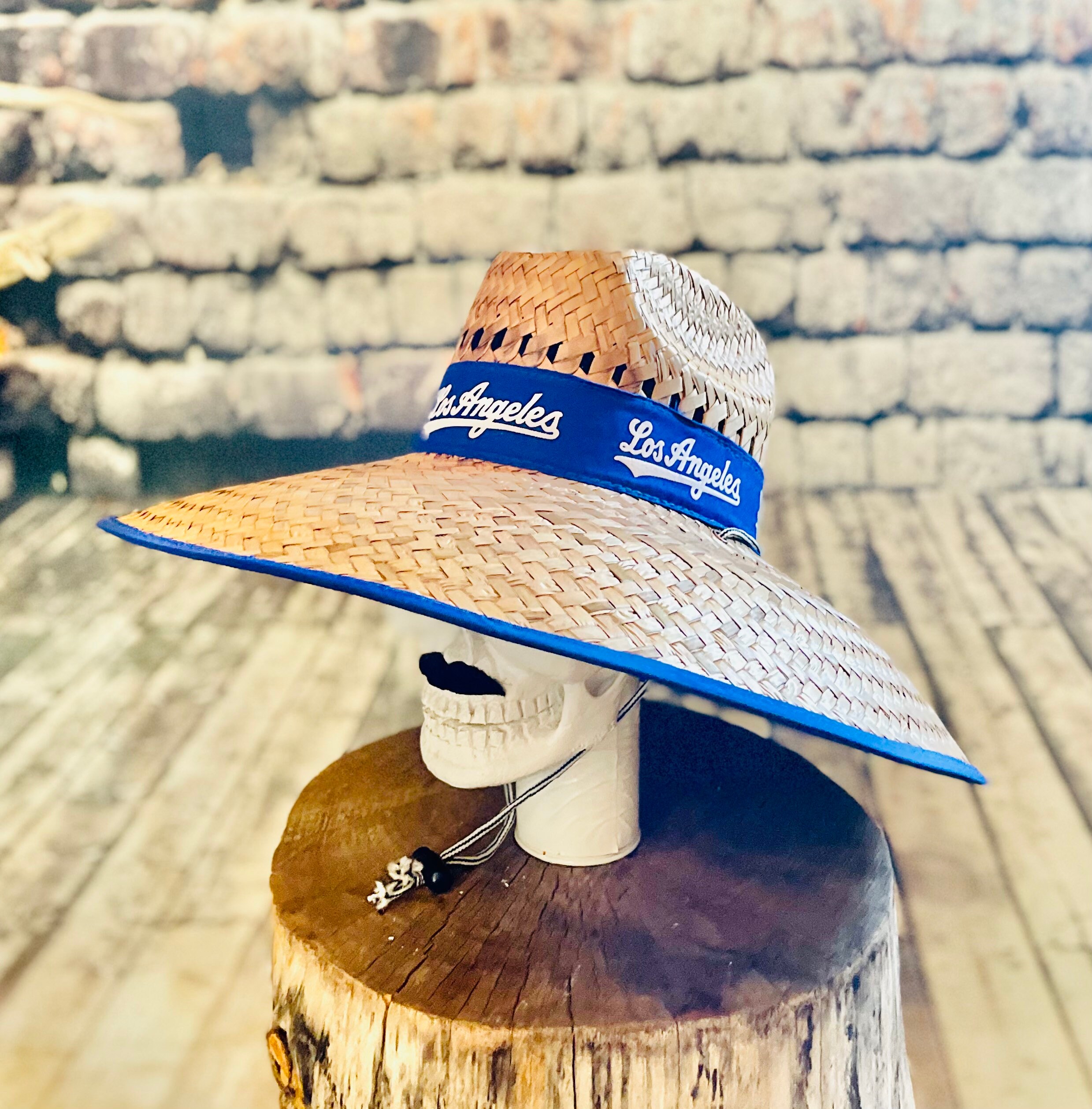 LA! Ventilated Straw Hats, Brim Size 5.25” Inches Inside