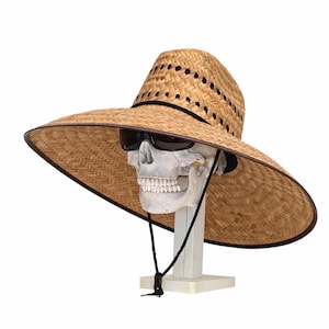 超メガハット！日差しをしっかり遮ります！通気性も抜群！つば約7インチ、内周約24インチ。メキシコで手作り、オールナチュラル