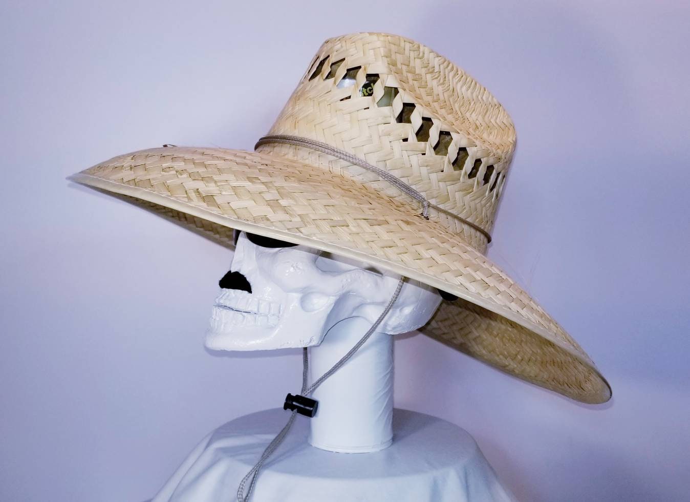 Fishermen Straw Hat, With Adjustable Strap -  New Zealand