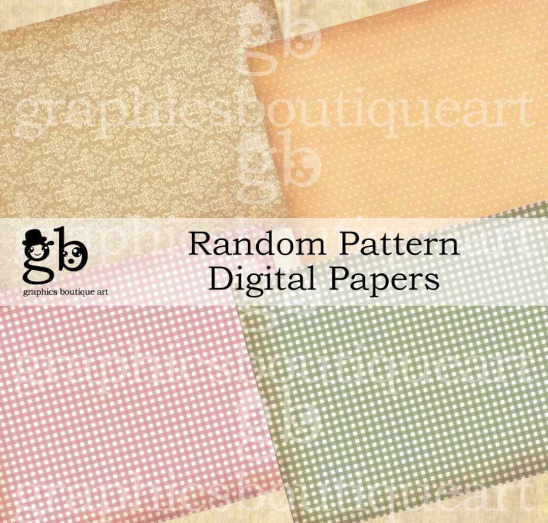 Random Pattern Papers Grungy Background Digital Papers DIGI22-10 - Etsy