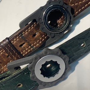 Gesp, S10-model, past op Shimano/Sram Lock-ring en 1-1/4&quot; riem met 2 drukknopen