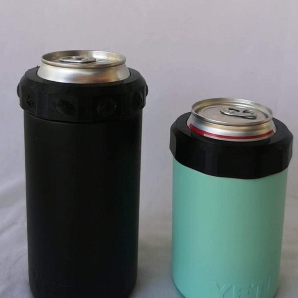 Replacement Gasket/Top/Lid fits Newer quick turn 12oz & 16oz YETI Can Coolers for standard size cans