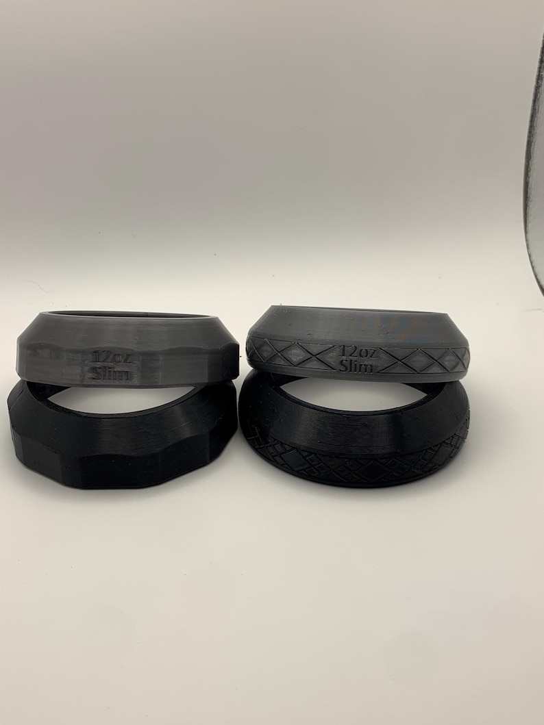 two styles:  Faceted 1612 & Argyle 1612 Black and Silver shown.  Other colors available.