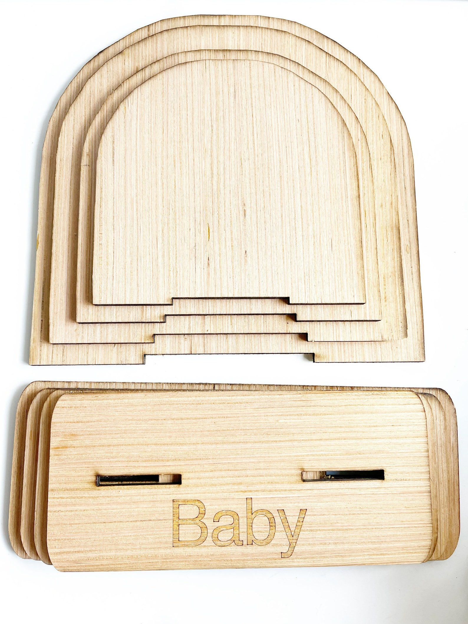 Beanie Display SET of 3 Baby Beanie Displays Kid Hat Etsy