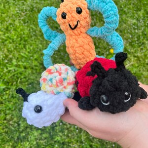 Small Bug Crochet Pattern Crochet PATTERN- Mini Bug Series, Amigurumi Pattern, Crochet Pattern ...