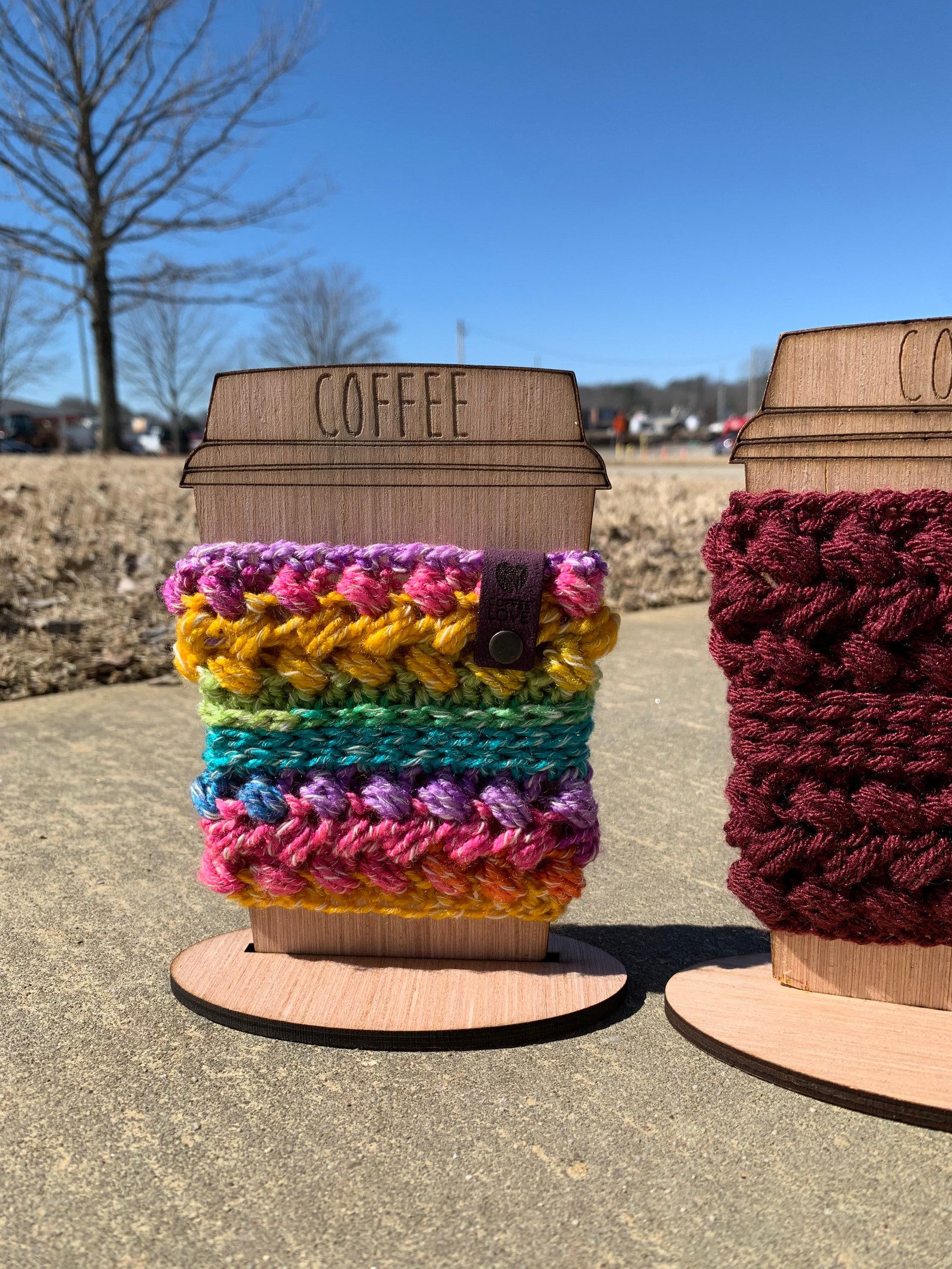 Bama Stitch Cozy Crochet PATTERN Coffee Cozy Pattern - Etsy