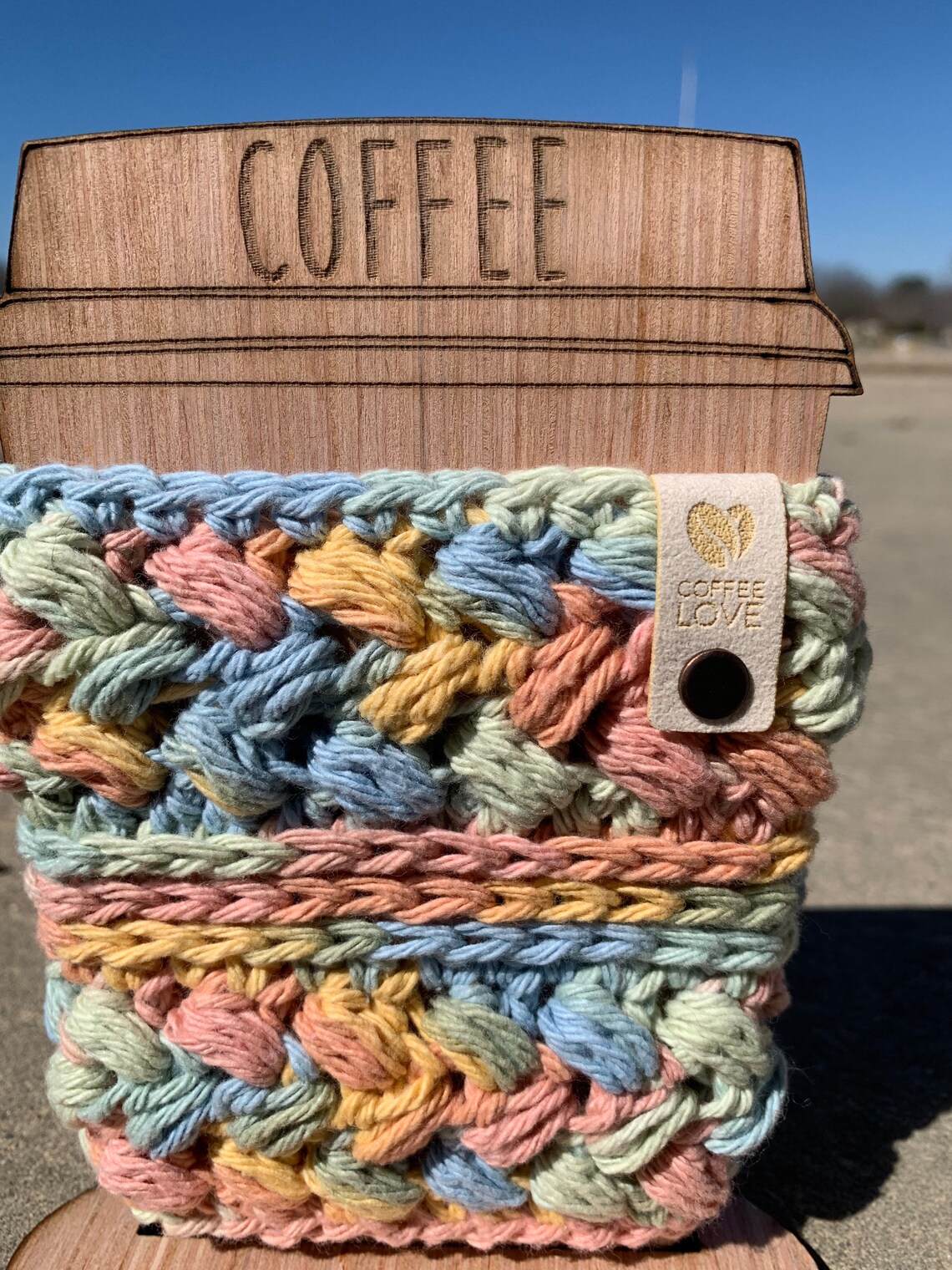 Bama Stitch Cozy Crochet PATTERN Coffee Cozy Pattern - Etsy