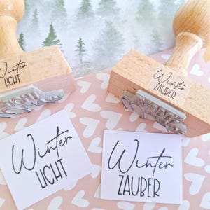 Stempel Winterlicht Stempel Magie Kerst Stempel Advent Winterlicht Wintermagie