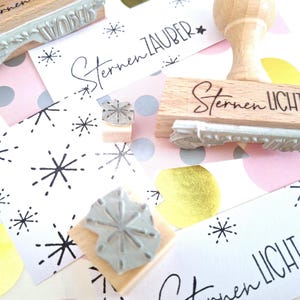Stempel Ster Licht Stempel Magische Sterlicht Ster Magische Sterren