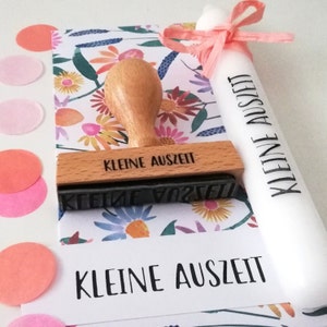 Stempel Ferien Stempel Urlaub kleine Auszeit