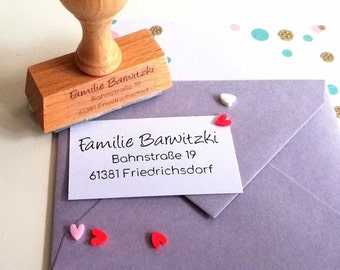 personalized stamp address