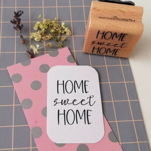 Stempel home sweet home