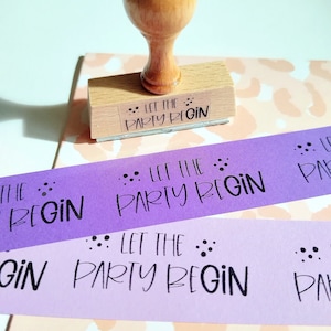 Timbro Gin Party Timbro Invito Compleanno