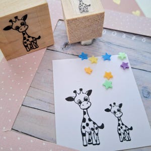 Stempel Giraffe Tierfamilie