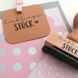 Stempel Lieblingsstück