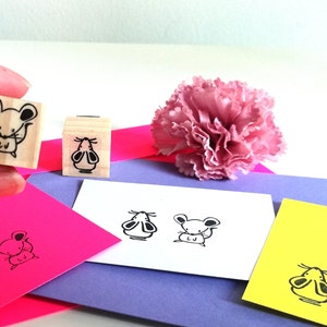 Stempel muis, dierenstempel