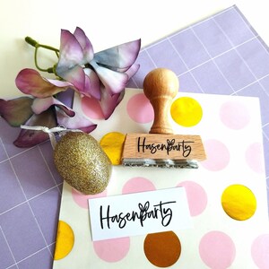Stempel Paashaas Stempel Lente Bunny Party