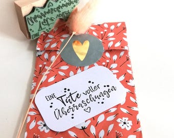 Stamp a bag full of birthday surprises