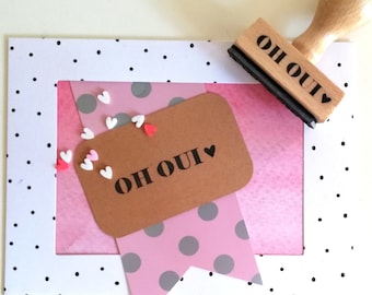 Sello OH OUI, corazón