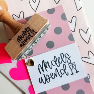 Meisjes nacht stempel