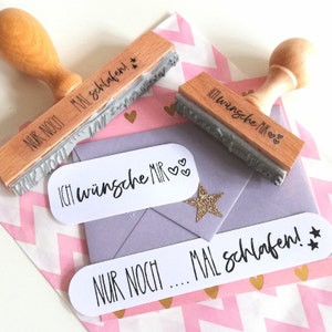 Stempel Ik wou dat ik gewoon kon slapen