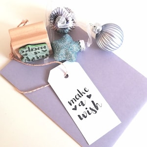 Kerststempel, wens doen, tekststempel Kerstmis, stempel Advent, stempel Kerstman, houten stempel tekst, stempel verjaardag