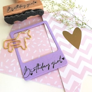 Stempel Birthday girl