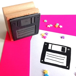 Stempel Retro Diskette