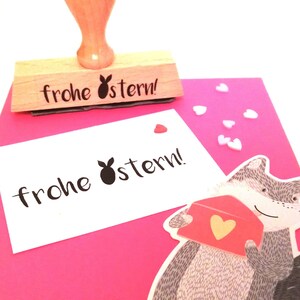 Stempel Ostern Hase Stempel Frühling Motivstempel Waldtier