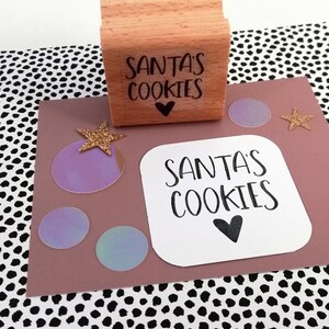 Stempel Santa's cookies