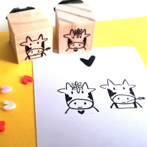 Timbre vache, amour, amitié