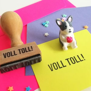 Stempel echt geweldig!, statement, typefout