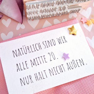 Stempel Geburtstag Einladung Stempel Happy Birthday Geschenk